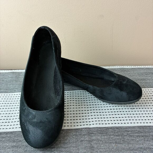 Merrell Select Grip Women’s 7.5 Black Suede Ballet Flats - Picture 4 of 8